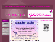 Tablet Screenshot of bestribution.net
